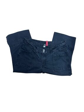Jag Jeans Charcoal Capri Utility Jeans - Classic Pocket Style size 18W
